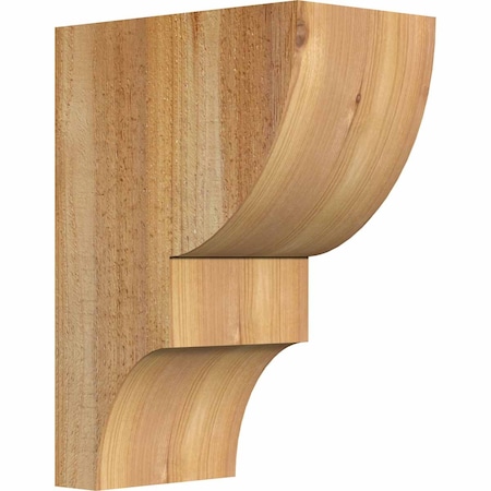 Ekena Millwork Ridgewood Rough Sawn Corbel, Western Red Cedar, 6"W x 10"D x 14"H COR06X10X14RID00RWR